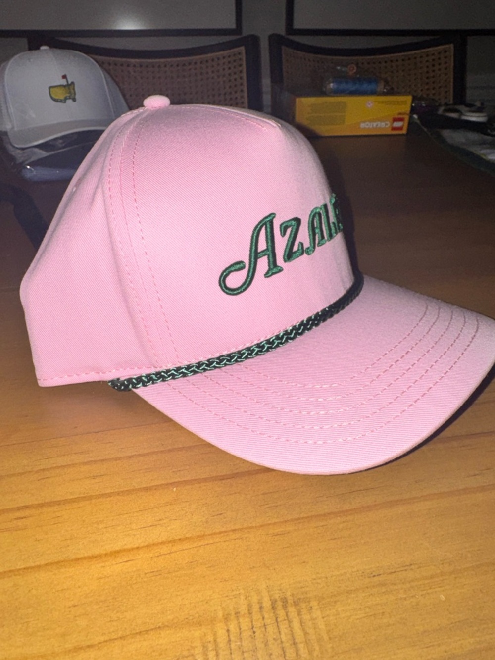 Azalea Pink Rope Baseball Cap - Picture 4 of 4